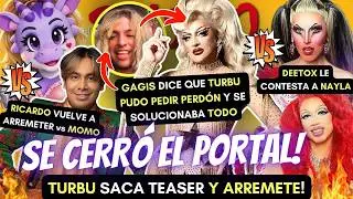 SACA TEASER! TURBU y RICARDO 🆚 MOMO! GAGIS DICE Q TURBU PUDO DISCULPARSE! DEETOX LE CONTESTA A NAYLA