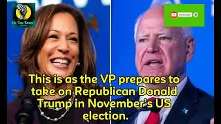 The US Vice President, Kamala Harris, announced Minnesota Governor, Tim Walz, as her running mate