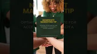 Nonprofit Tip: Command Attention, Expand Your Reach #nonprofittips #accessibility #partnership