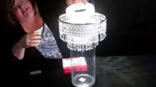 Acolyte Lyte Ring LED Light Ring For Downlighting Centerpieces and Floral Decor