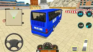 Us Police Bus Coach Driving Simulator &ndash; Offroad Police Soldier Transporter Bus - Android Game U#5