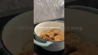 One Pot Chicken and Wild Rice Soup