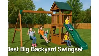 🎠 Best Big Backyard Swingset | Jungle Gym Kingdom Swing for Outdoor Swing Set 🌳
