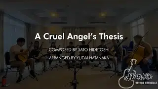 A Cruel Angel's Thesis | AFA 2024 by Sparkle Guitar Ensemble