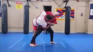 Shuai Jiao Kung Fu in NYC Bi&eacute; 別 leg blocking #kungfu #kungfuwushu #martialarts #shuaijiao