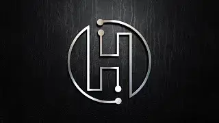 Professional logo design || H letter editing on pixallab