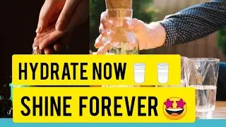 Hydrate now, shine forever.!&ldquo;Sip Smart#DrinkWaterStayCool #HydrationGoals#WaterGlowUp #@drsmita-g2k 
