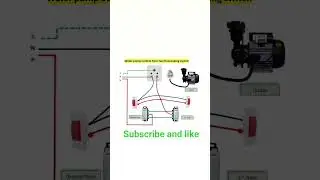 Water pump connection with 2way switch #trending #electrical #viralshorts