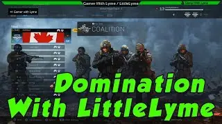 Gamer with Lyme and LittleLyme Play Modern Warfare Domination Beta