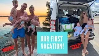 Our FIRST Vacation with Baby Twins! (family vlog)