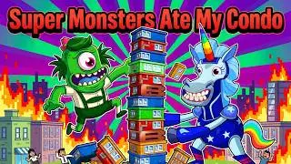 Super Monsters Ate My Condo (by PIKPOK) - free match 3 puzzle game for Android and iOS - gameplay.