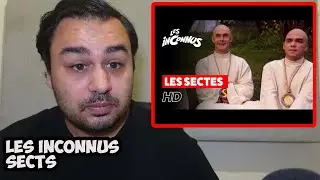 British Reaction To Sects / Religion Humor - Sketch Les Inconnus (French Comedy)