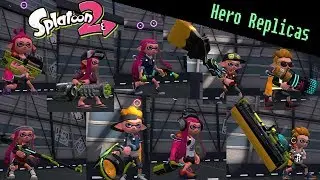 All Hero Replica Weapons - Splatoon 2
