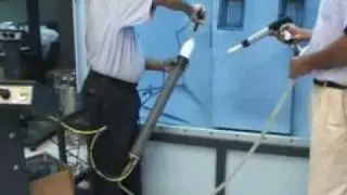 Mitsuba Systems - Dipstick Powder Spray Gun - Multistatic Supreme Box Feed Model