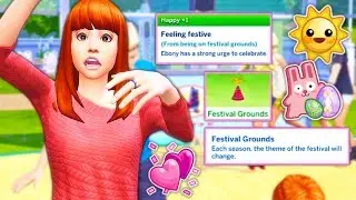 HAVE SEASONAL FESTIVALS🌺🌞🍂⛄ // THE SIMS 4 | MOD REVIEW