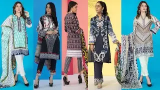 Warda Pret 2020 | 3PC Suits | Lawn | Chiffon Lawn | Print Embroidery With Silk Dupatta | HD