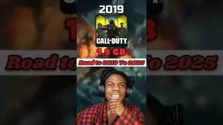 Road to 🤣💯2019 to 2025 Funny memes in codm #callofduty #gaming #viralshort #trendingshorts #funny