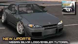New Nissan Silvia Logo/Emblem Tutorial in Car Parking Multiplayer New Update