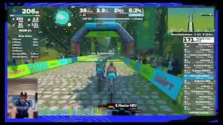 Tour de Zwift stage 2 Standard - Three Musketeers (France)