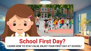 First Day of School? Don&rsquo;t Be Afraid! #generasihebat #karakteranak #edukasianak