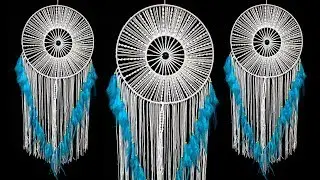 How to make Dream Catcher Slow Tutorial | DIY Easy Craft