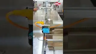 Setting Mesin Packing - Horizontal Packing Machines Manufacture - Mesin Pengemas Wafer Stick #shorts