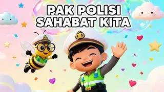 Pak Polisi Sahabat Kita 👮&zwj;♂️ | Lagu Profesi Anak | Kids Songs Indonesia