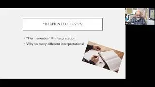 BE 301-1 Hermeneutics and Bible Study Methods with Dr. G. Allen Gunn