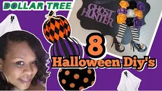 Dollar Tree HALLOWEEN DIY crafts for all ages #dollartree #craft #diy #halloween