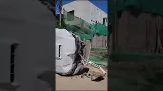 Toyota Revo Crash in Karachi 💔#toyota #revo #crash #karachi #pakistan #car #lover #shorts #viral