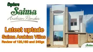 Saima Arabian Villas | Review Of 120, 160, 240 Sq. Yards K Banglows with subtitles | North Karachi