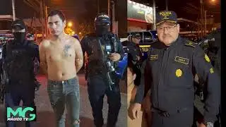 La Policía Nacional Civil capturó al terrorista del Barrio 18 responsable de la muerte