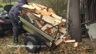 Trailer with 300kg capacity  ATV & UTV Accessories