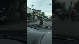 Talking on phone and driving - public nuisance