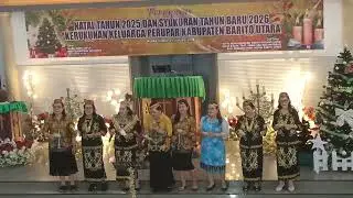 Vocal Grup PRP pada Natal Kerukunan Warga Perupar 