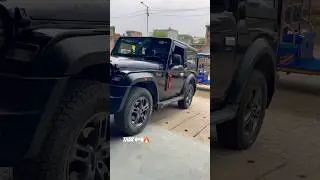 Thar 4*4 🔥 #music #thar #4x4 #newsong #punjabisong #punjabi #song #jdautomobiles #tyre #viralreels