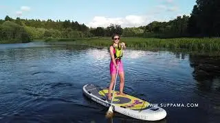 Suppama SUP matkad Pirital / SUP tours on Pirita river Tallinn by Suppama