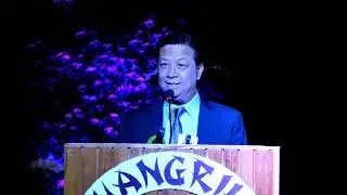 Ambassador of Myanmar is Addressing in 2nd ICCI International Tourism Summit 2024