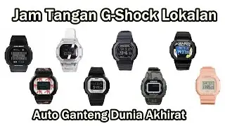 Rekomendasi Jam tangan model G-Shock lokal Brand