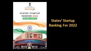 #indian States&rsquo; #Startup Ranking For 2022 #startupindia #states #dpiit #sidbi #rankings
