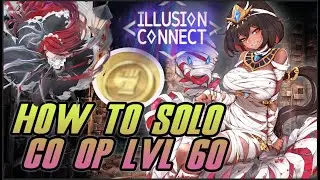 Illusion Connect Gameplay Co Op Raid Fenebeth Solo Level 60 Clear!