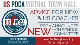U.S. PDCA Virtual Town Hall: Advice for New and High School Coaches