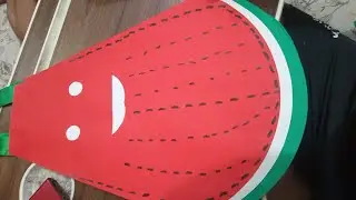 DIy watermelon 🍉 Fancy Dress costume /How to make Fruit Fancy Dress with paper #diy #fancydress