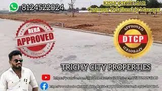 amogghaa township IN TRICHY NEW LUXURY VILLA PLOTS AVAILABLE #realestate #amogha #shortsvideo  #land