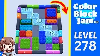 Color Block Jam Level 278 Solution Walkthrough