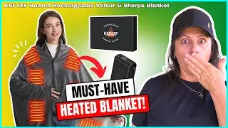 Ultimate Review: KSFJZF Cordless Heated Blanket | Stay Cozy!