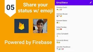Update Emoji Status - Kotlin Android app using Firebase: EmojiStatus Ep 5