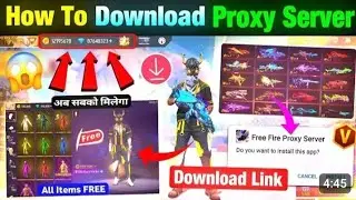 How To Download Proxy Server In Free Fire 100 Free Fire Proxy Server |Proxy Server Free Fire