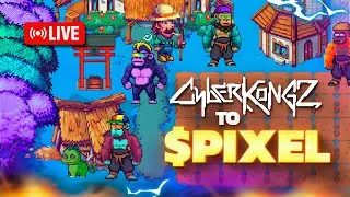 $PIXEL PRICE PREDICTION, CYBERKONGZ TO $PIXEL, PIXEL GAMEPLAY, PIXELS ONLINE