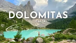 Chegamos nas DOLOMITAS: acampando no LAGO DI SORAPIS + trilha ADOLF MUNKEL